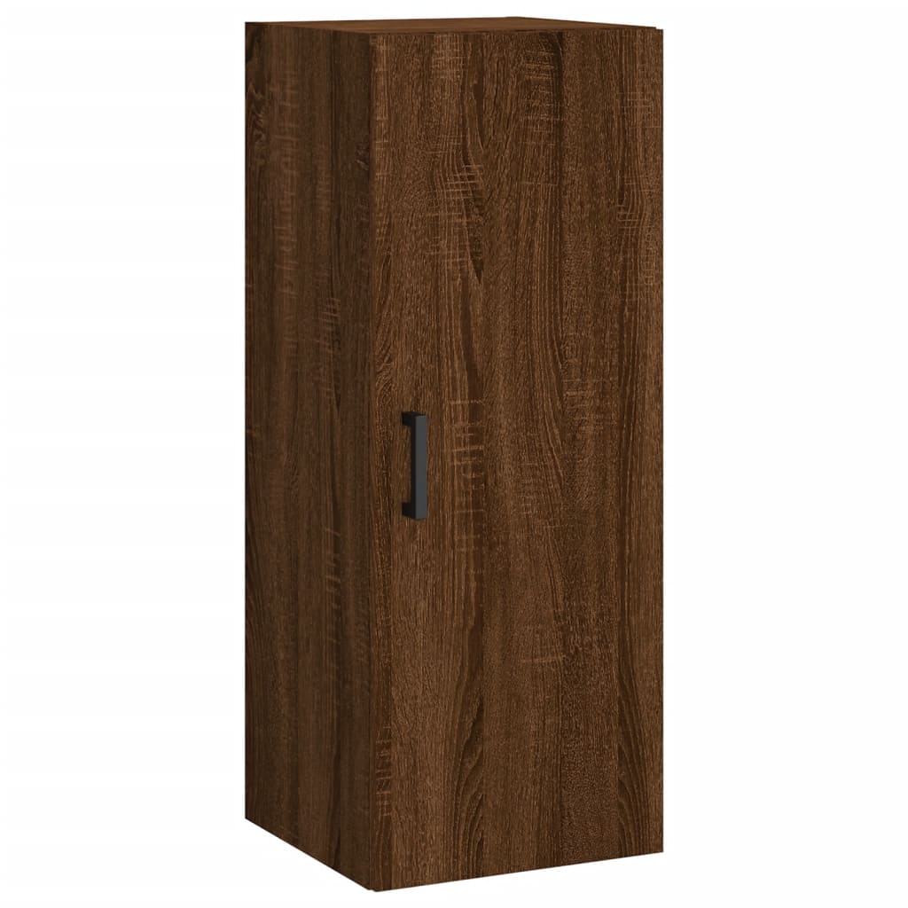 Armoire murale chêne marron 34,5x34x90 cm