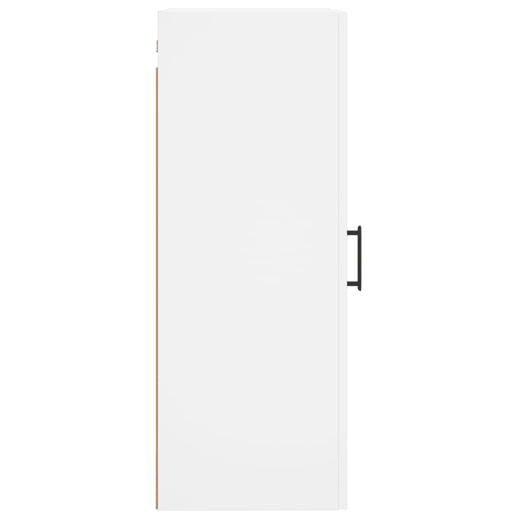 Armoire murale blanc 34,5x34x90 cm