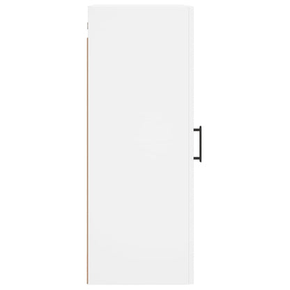 Armoire murale blanc 34,5x34x90 cm