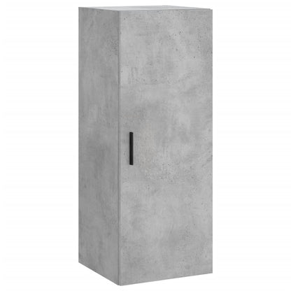 Armoire murale gris béton 34,5x34x90 cm