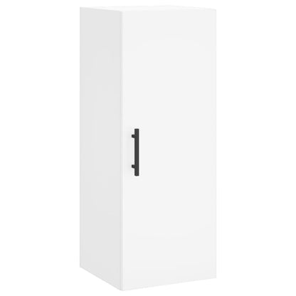 Armoire murale blanc 34,5x34x90 cm