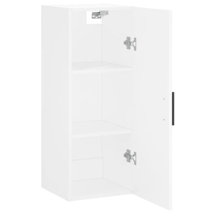 Armoire murale blanc 34,5x34x90 cm