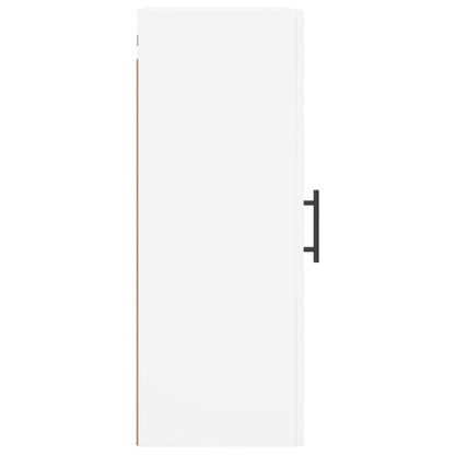 Armoire murale blanc 34,5x34x90 cm