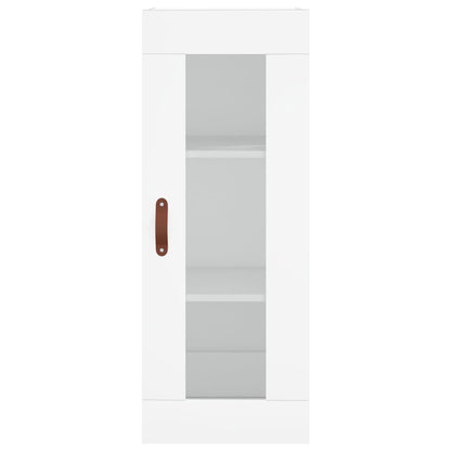 Armoire murale blanc 34,5x34x90 cm