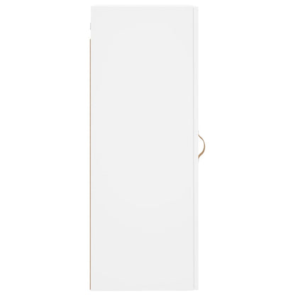 Armoire murale blanc 34,5x34x90 cm