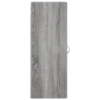 Armoire murale sonoma gris 34,5x34x90 cm