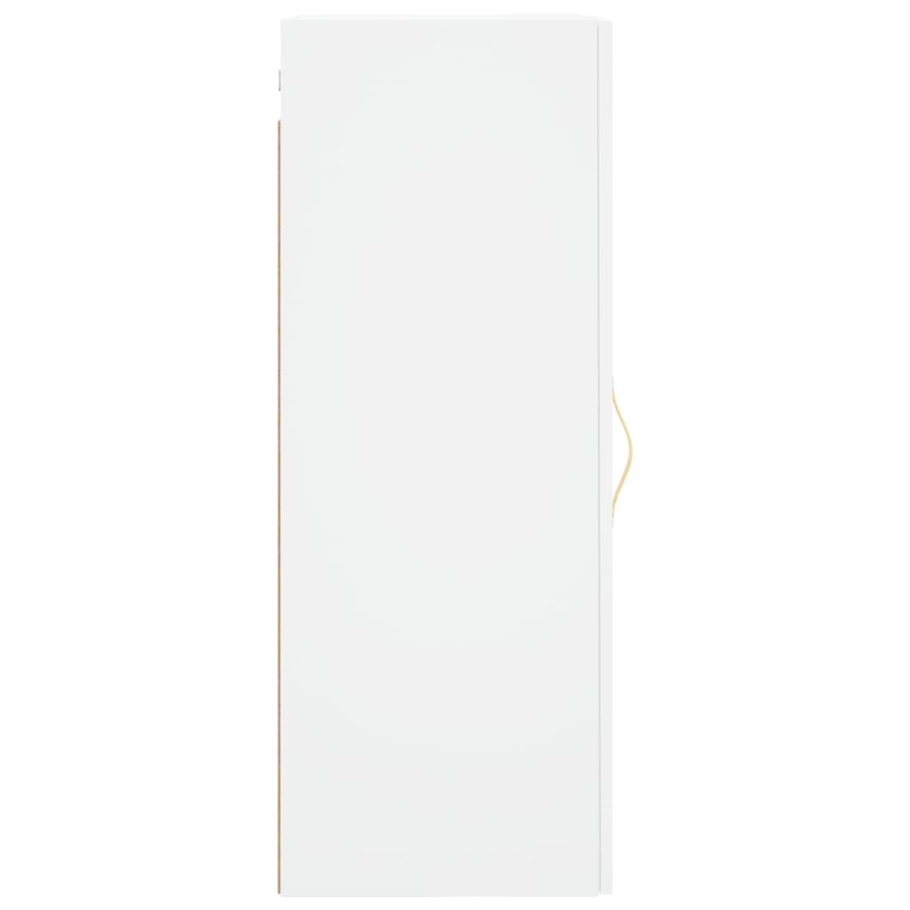 Armoire murale blanc 34,5x34x90 cm