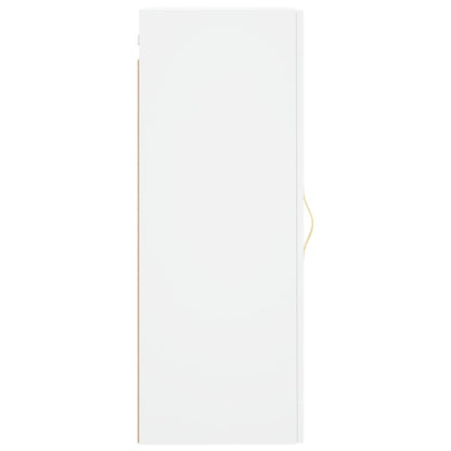 Armoire murale blanc 34,5x34x90 cm