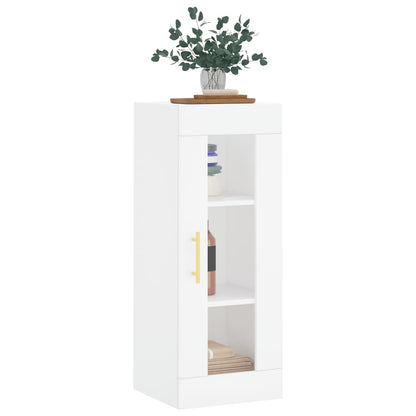 Armoire murale blanc 34,5x34x90 cm