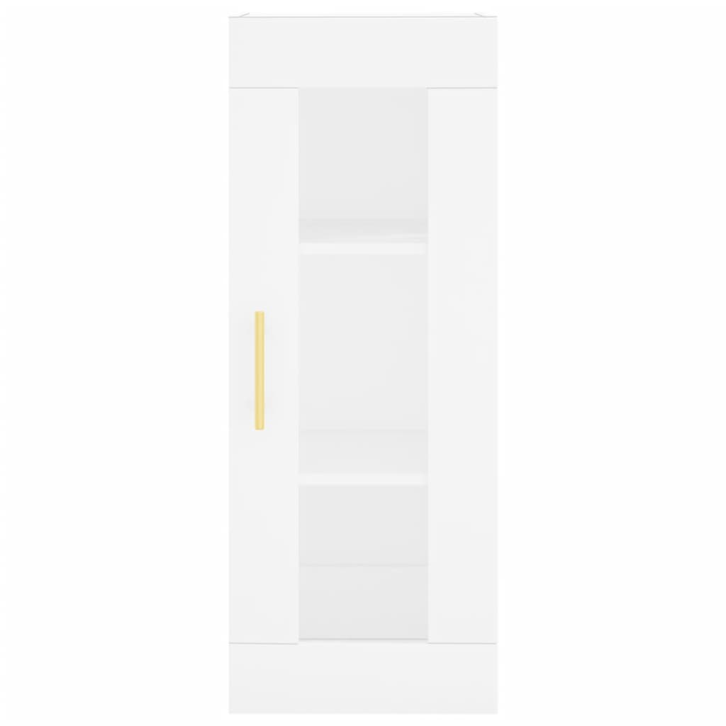 Armoire murale blanc 34,5x34x90 cm