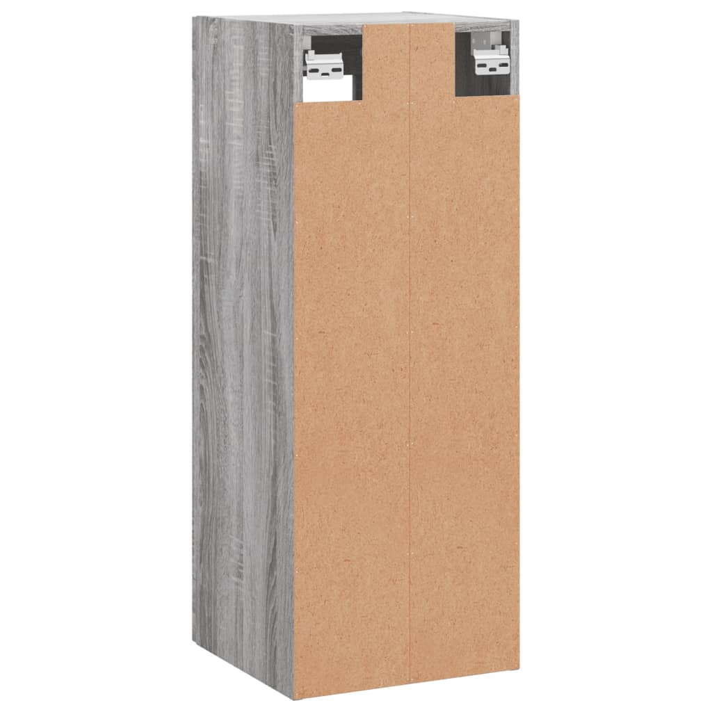 Armoire murale sonoma gris 34,5x34x90 cm