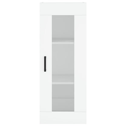 Armoire murale blanc 34,5x34x90 cm