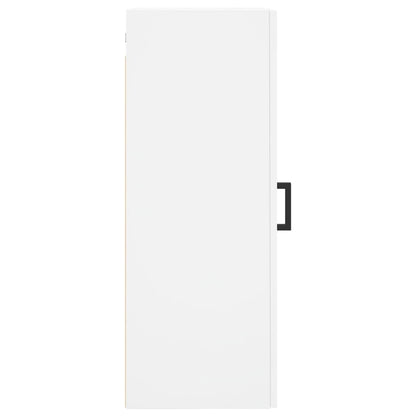 Armoire murale blanc 34,5x34x90 cm