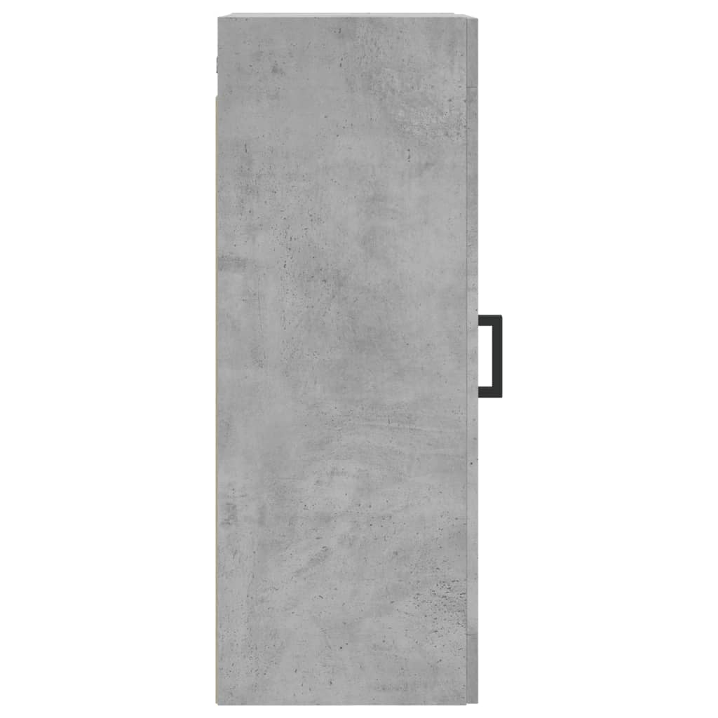 Armoire murale gris béton 34,5x34x90 cm