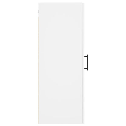 Armoire murale blanc 34,5x34x90 cm