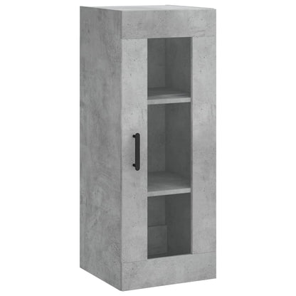 Armoire murale gris béton 34,5x34x90 cm