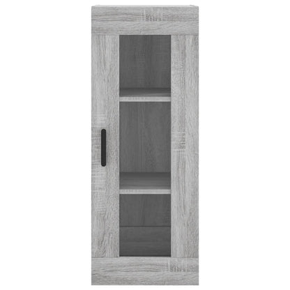 Armoire murale sonoma gris 34,5x34x90 cm