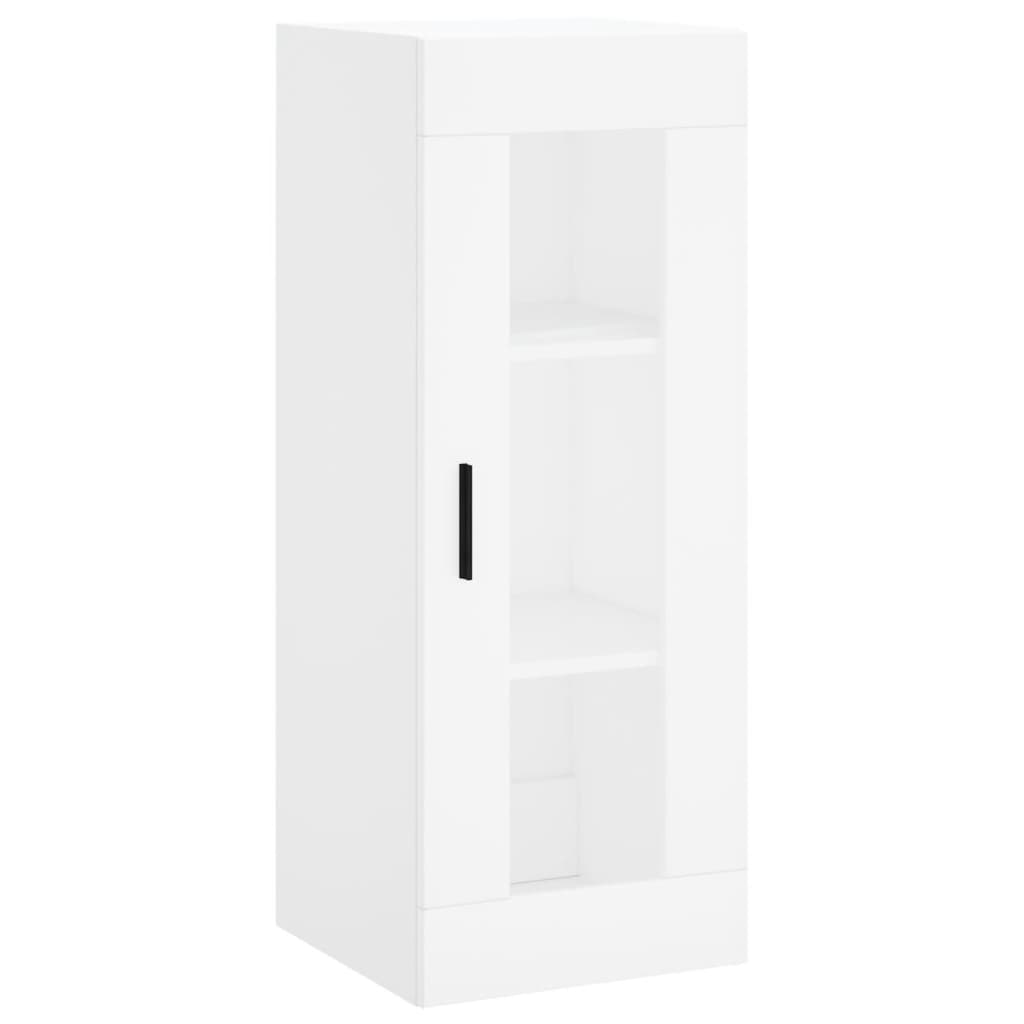 Armoire murale blanc 34,5x34x90 cm