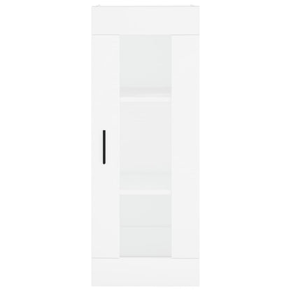 Armoire murale blanc 34,5x34x90 cm