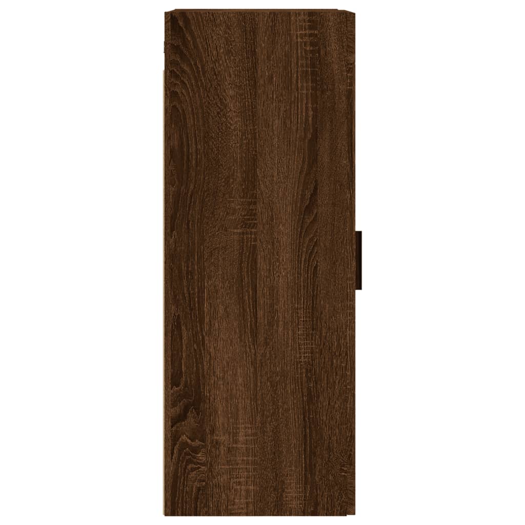 Armoire murale chêne marron 34,5x34x90 cm