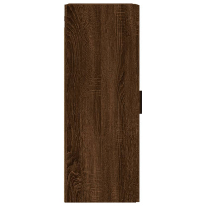 Armoire murale chêne marron 34,5x34x90 cm