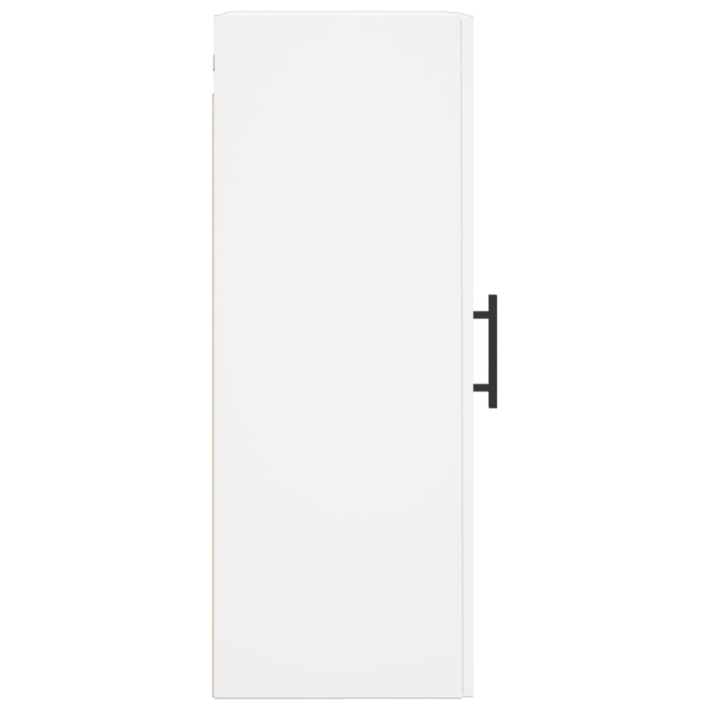 Armoire murale blanc 34,5x34x90 cm