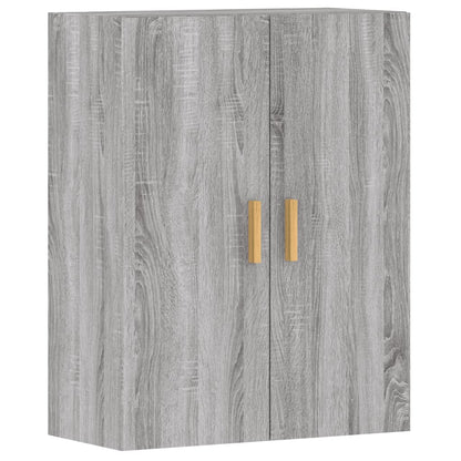 Armoires murales 2 pcs sonoma gris bois d'ingénierie