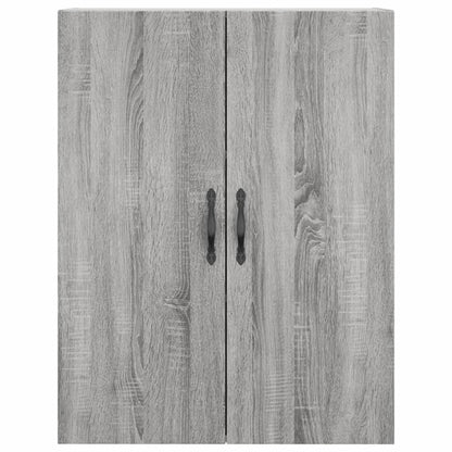 Armoires murales 2 pcs sonoma gris bois d'ingénierie