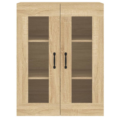 Armoires murales 2 pcs chêne sonoma bois d'ingénierie