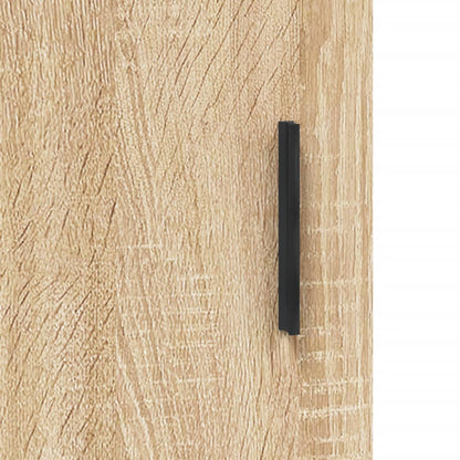 Armoires murales 2 pcs chêne sonoma bois d'ingénierie