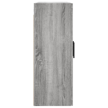 Armoires murales 2 pcs sonoma gris bois d'ingénierie