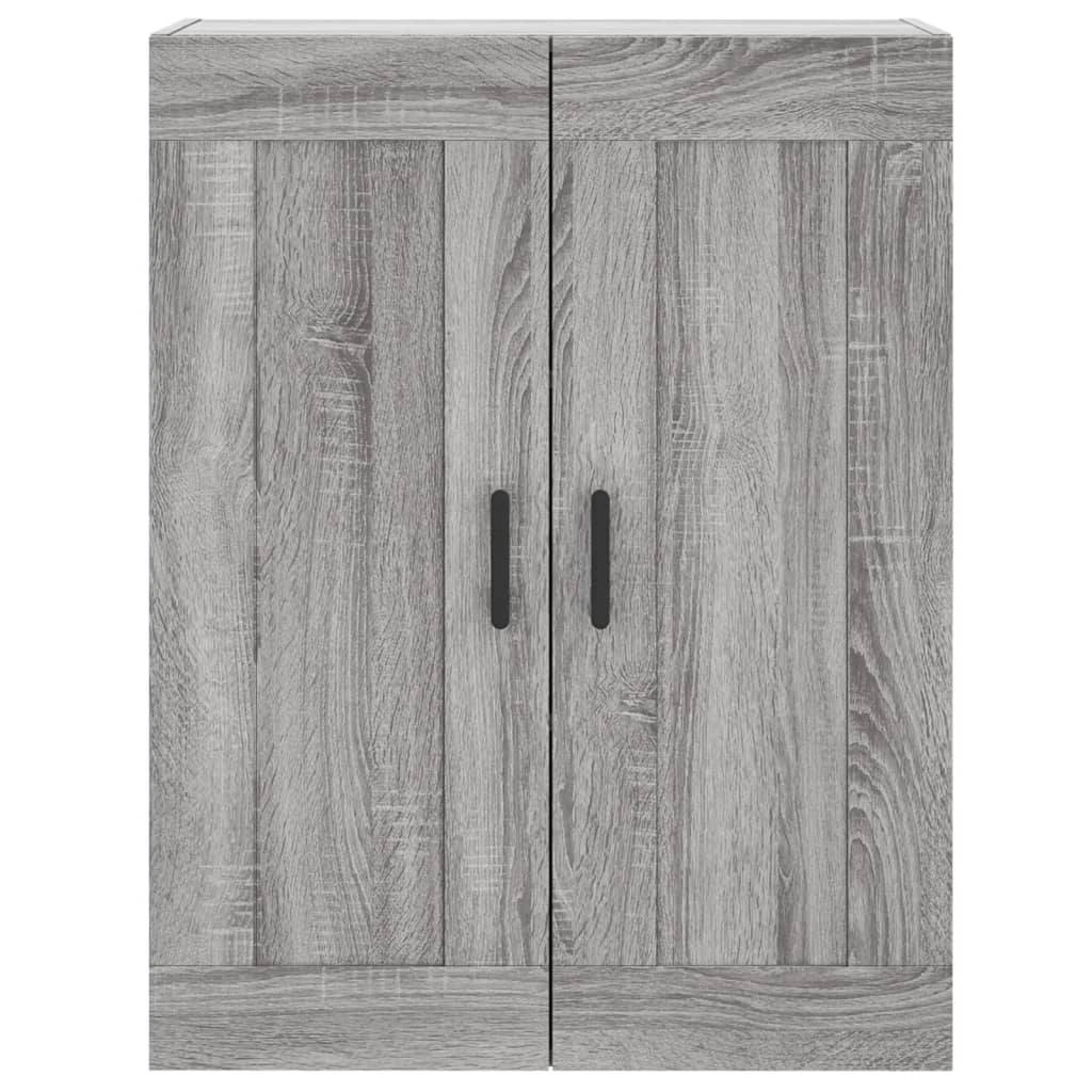 Armoires murales 2 pcs sonoma gris bois d'ingénierie