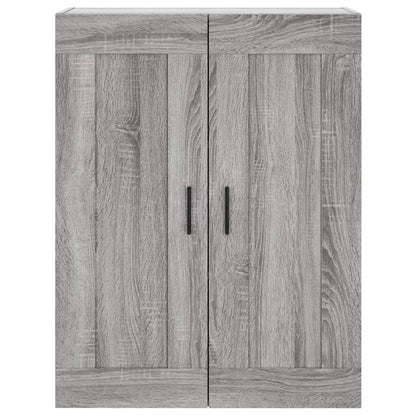 Armoires murales 2 pcs sonoma gris bois d'ingénierie