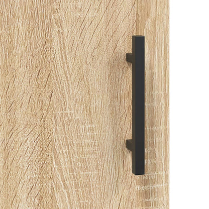 Armoires murales 2 pcs chêne sonoma bois d'ingénierie