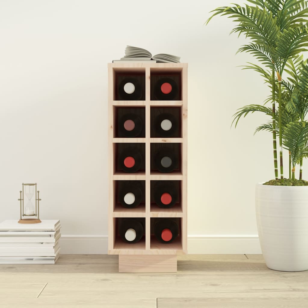 Armoire à vin 23x34x61 cm Bois de pin massif