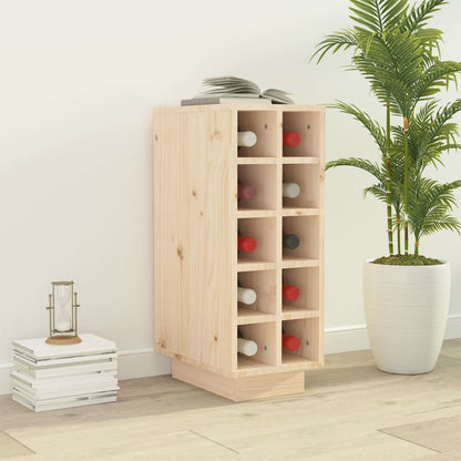 Armoire à vin 23x34x61 cm Bois de pin massif