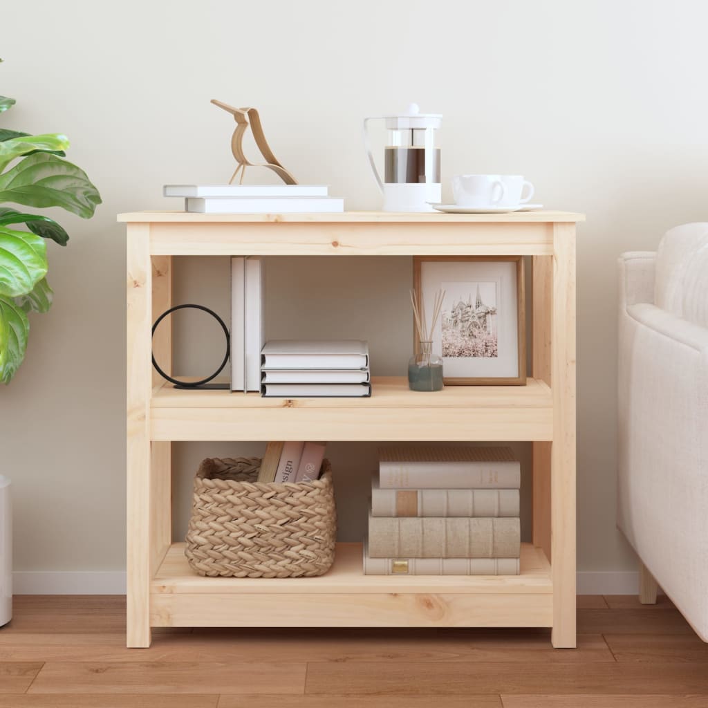 Table console 80x40x74 cm Bois massif de pin