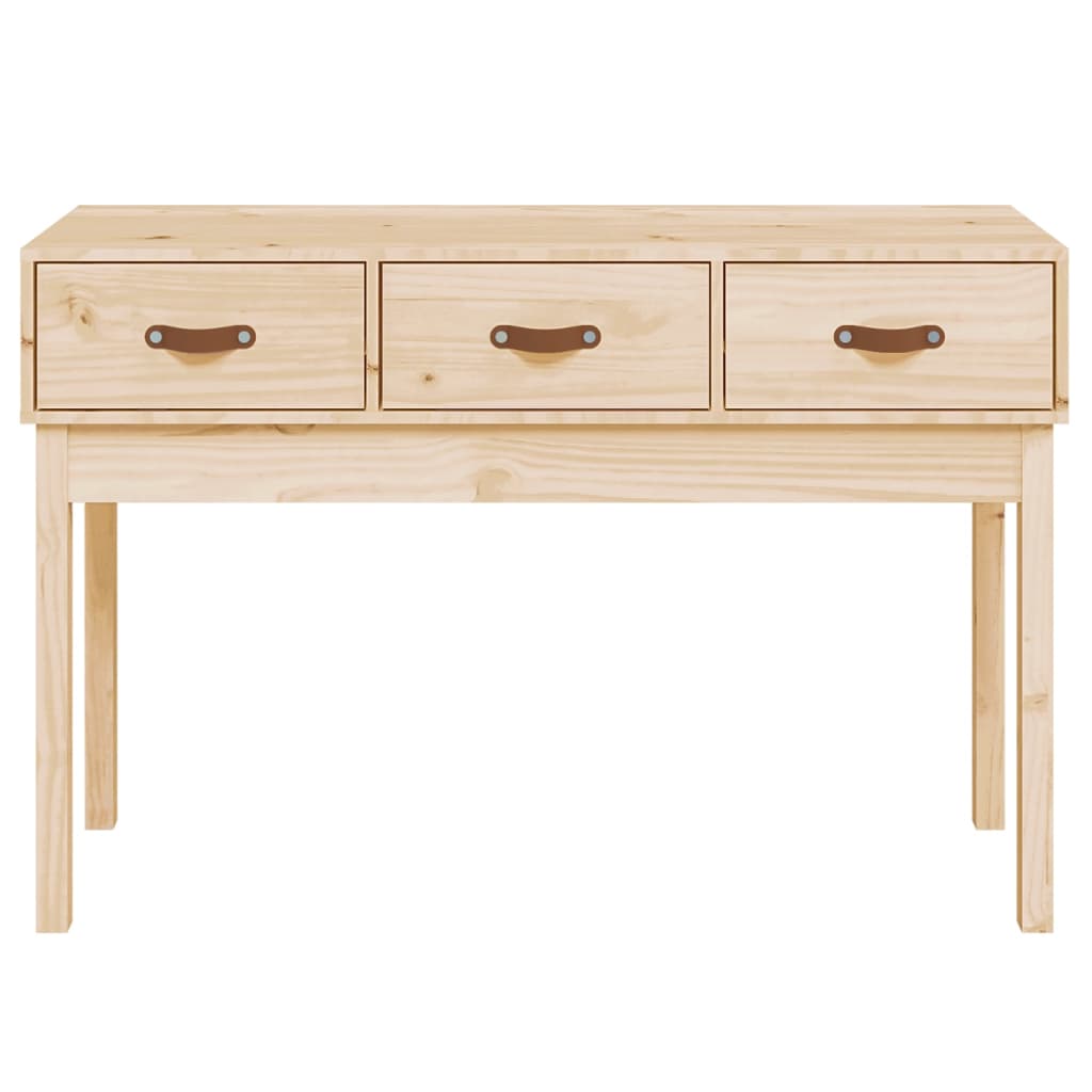 Table console 114x40x75 cm Bois massif de pin