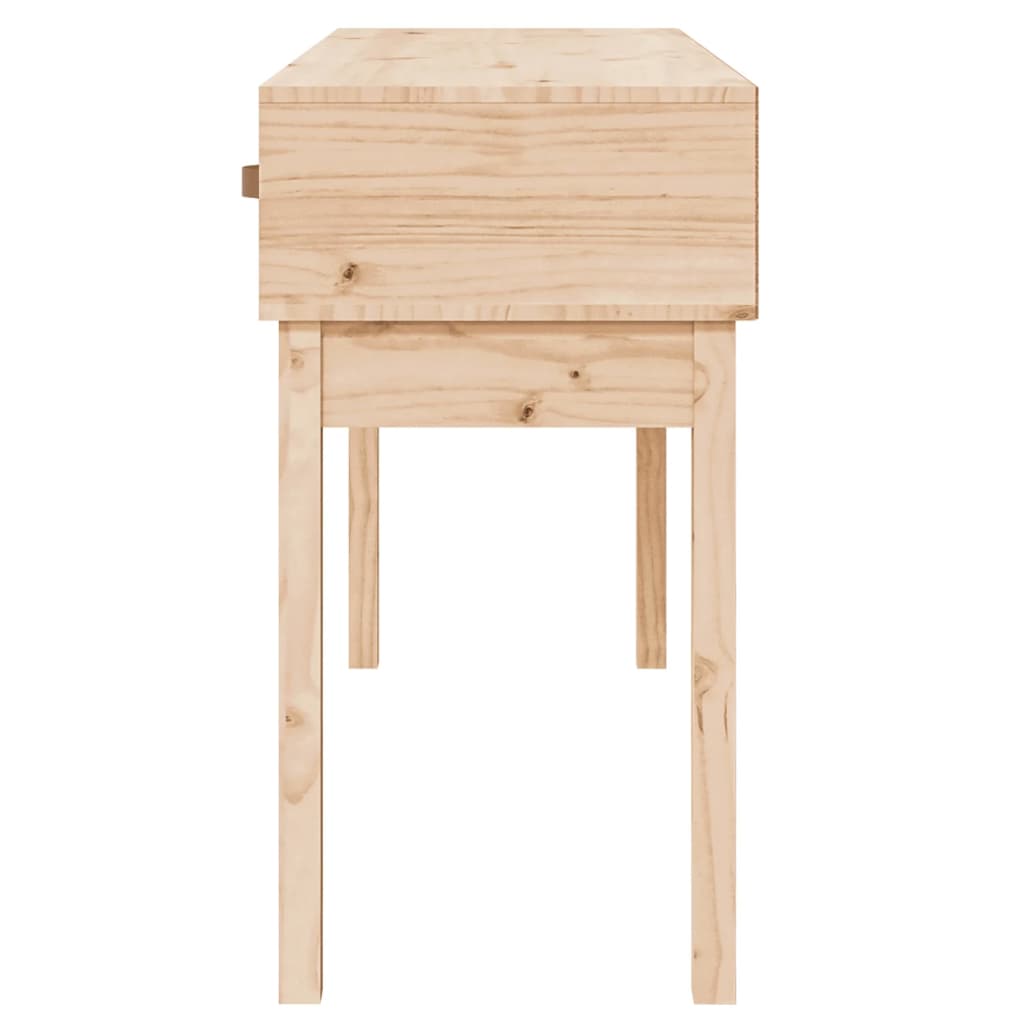 Table console 114x40x75 cm Bois massif de pin