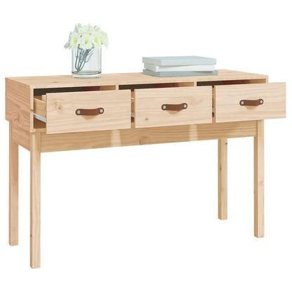 Table console 114x40x75 cm Bois massif de pin