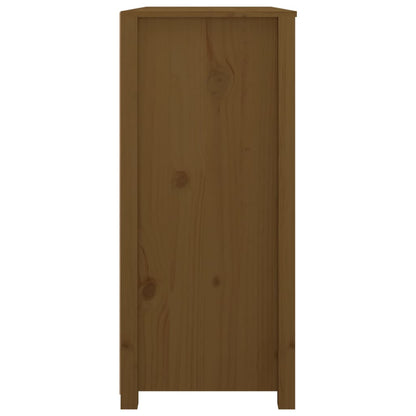 Armoire latérale Marron Miel 100x40x90 cm Bois de pin massif