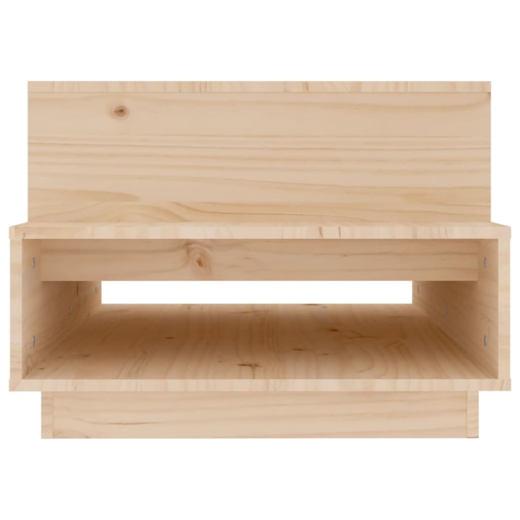 Table basse 80x55x40,5 cm Bois massif de pin