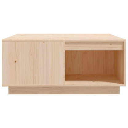 Table basse 80x81x36,5 cm Bois massif de pin