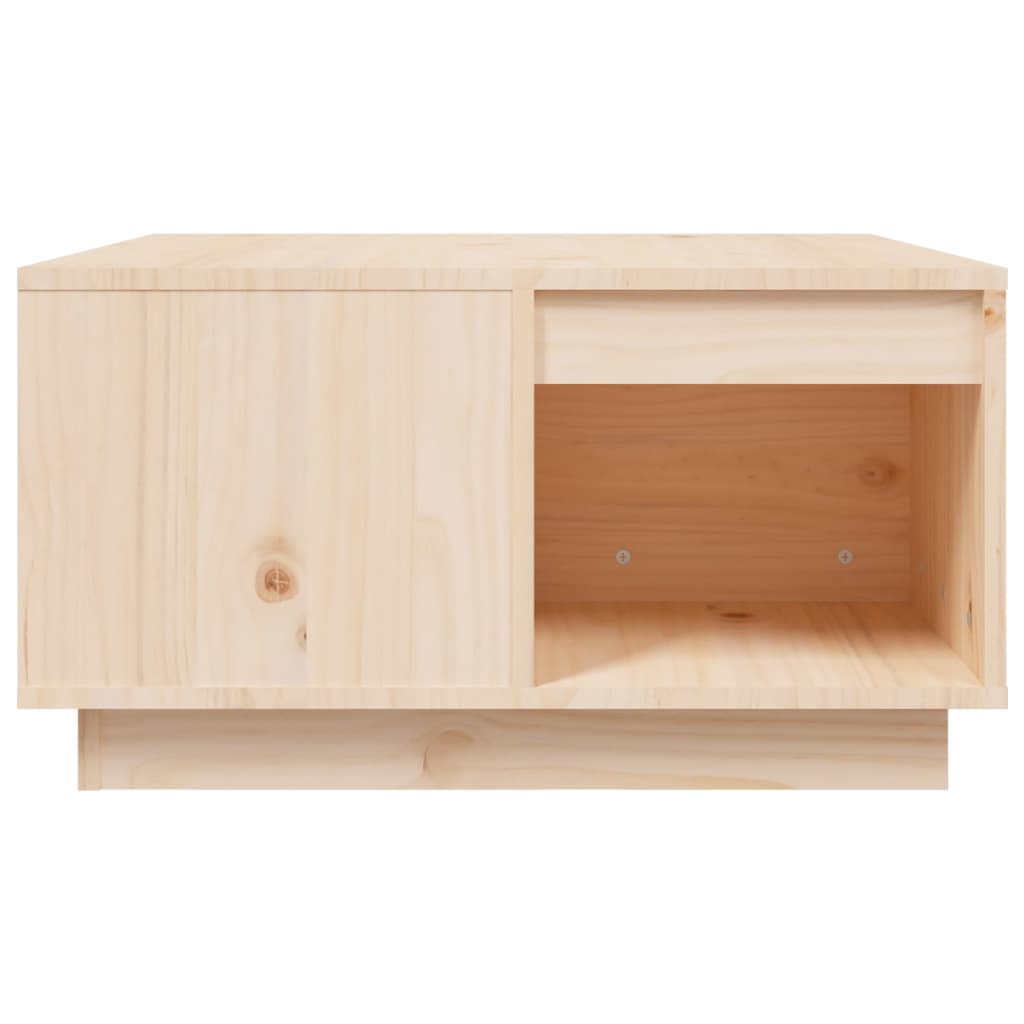 Table basse 60x61x32,5 cm Bois massif de pin