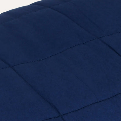 Couverture lestée Bleu 200x225 cm 13 kg Tissu