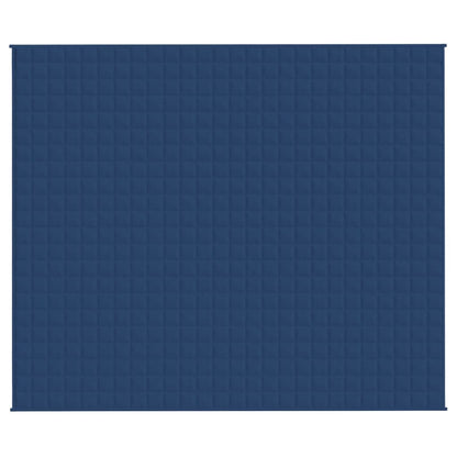 Couverture lestée Bleu 220x260 cm 11 kg Tissu