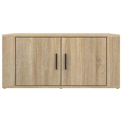 Table basse Chêne sonoma 80x50x36 cm Bois d'ingénierie