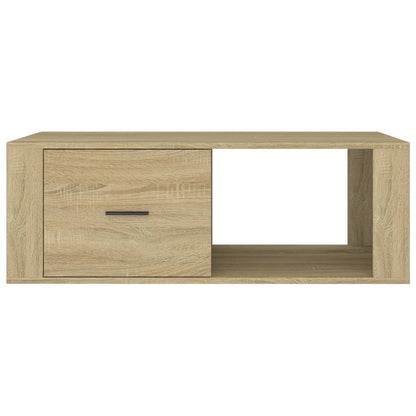 Table basse Chêne sonoma 100x50,5x35 cm Bois d'ingénierie