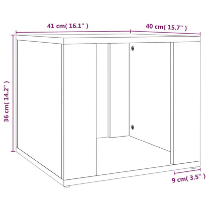 Table de chevet Chêne sonoma 41x40x36 cm Bois d'ingénierie