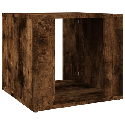 Table de chevet Chêne fumé 41x40x36 cm Bois d'ingénierie